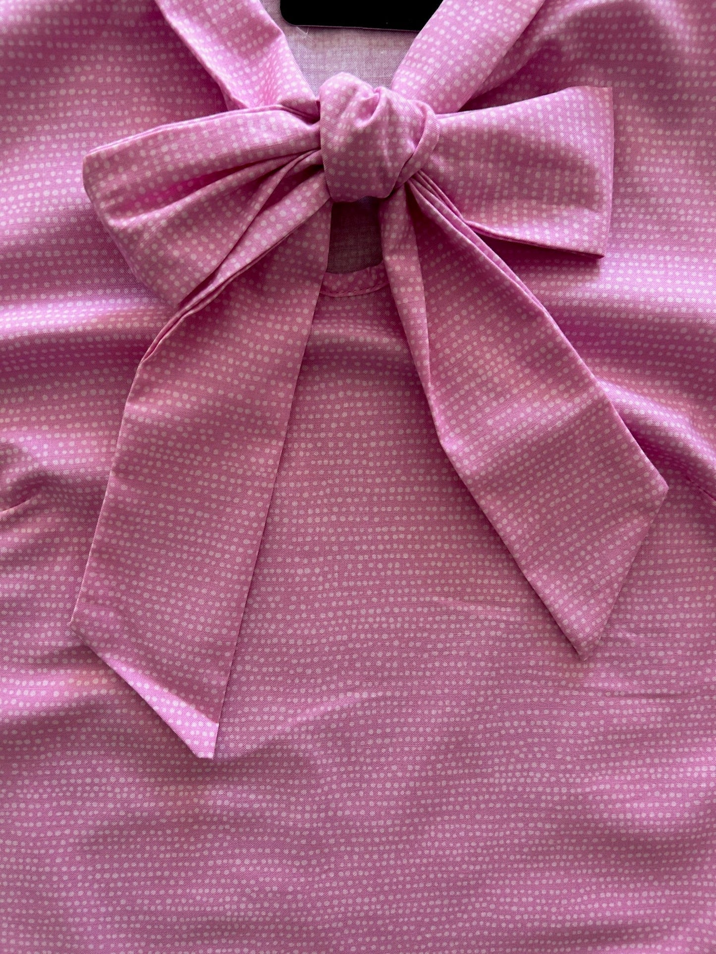 Pink Dot Bow Top Retrolicious