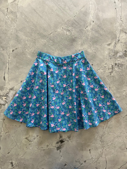 Flamingo Skater Skirt Retrolicious