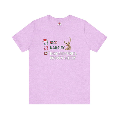 Innocent Until Proven Guilty T-Shirt The Devil's Pickle