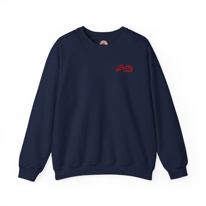 Hard Dickens Cider Front/Back Crewneck Sweatshirt The Devil's Pickle
