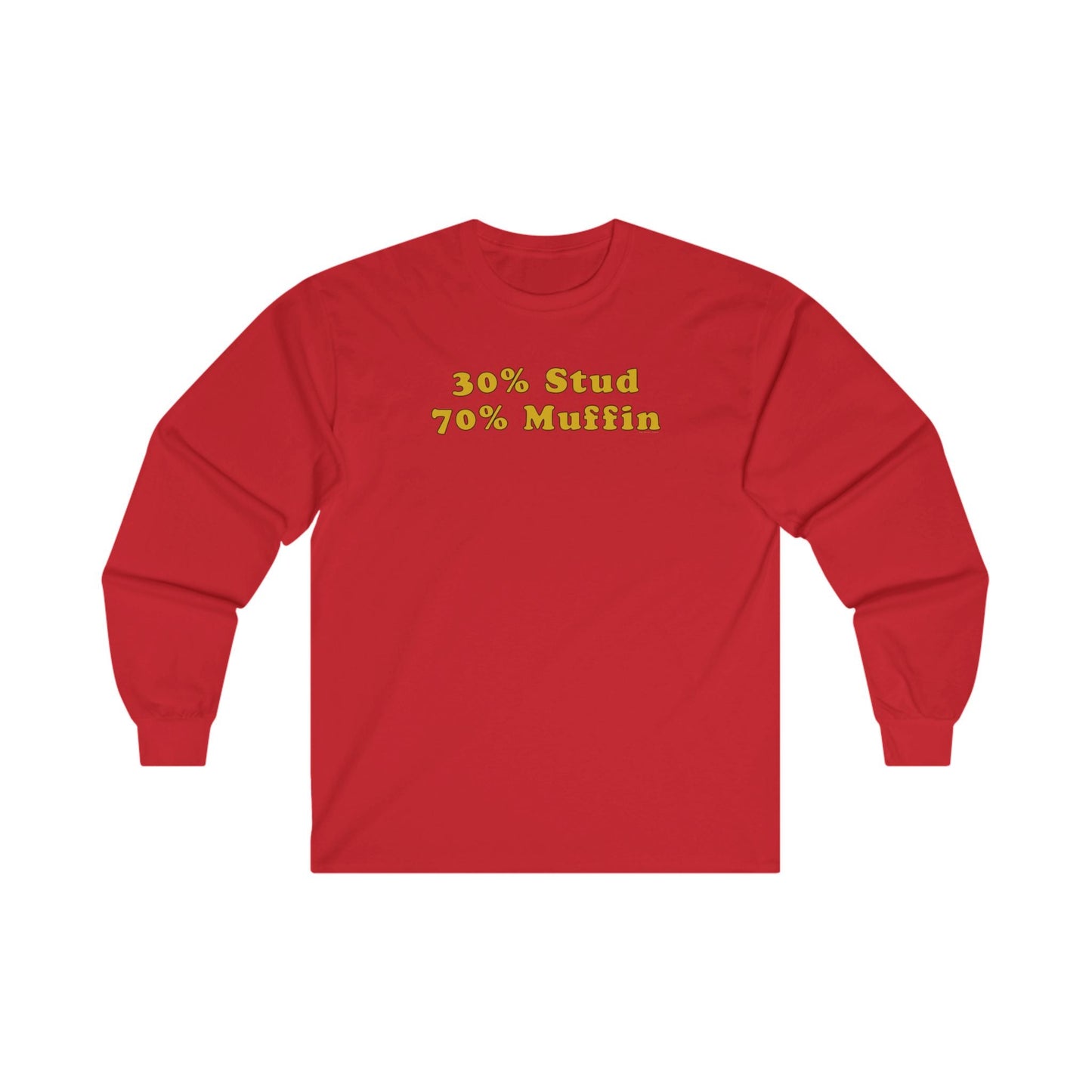 30% Stud 70% Muffin Long Sleeve Tee The Devil's Pickle