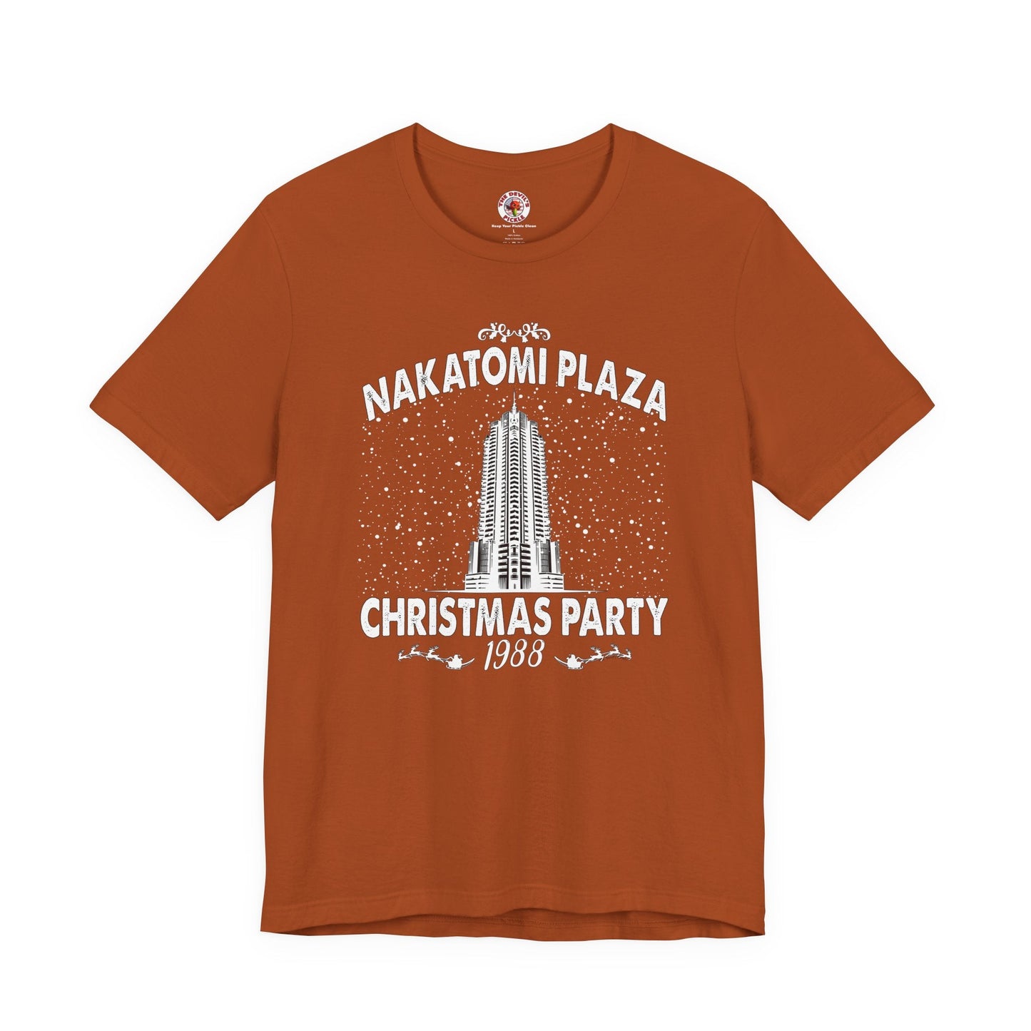 Nakatomi Plaza Christmas Party T-Shirt The Devil's Pickle