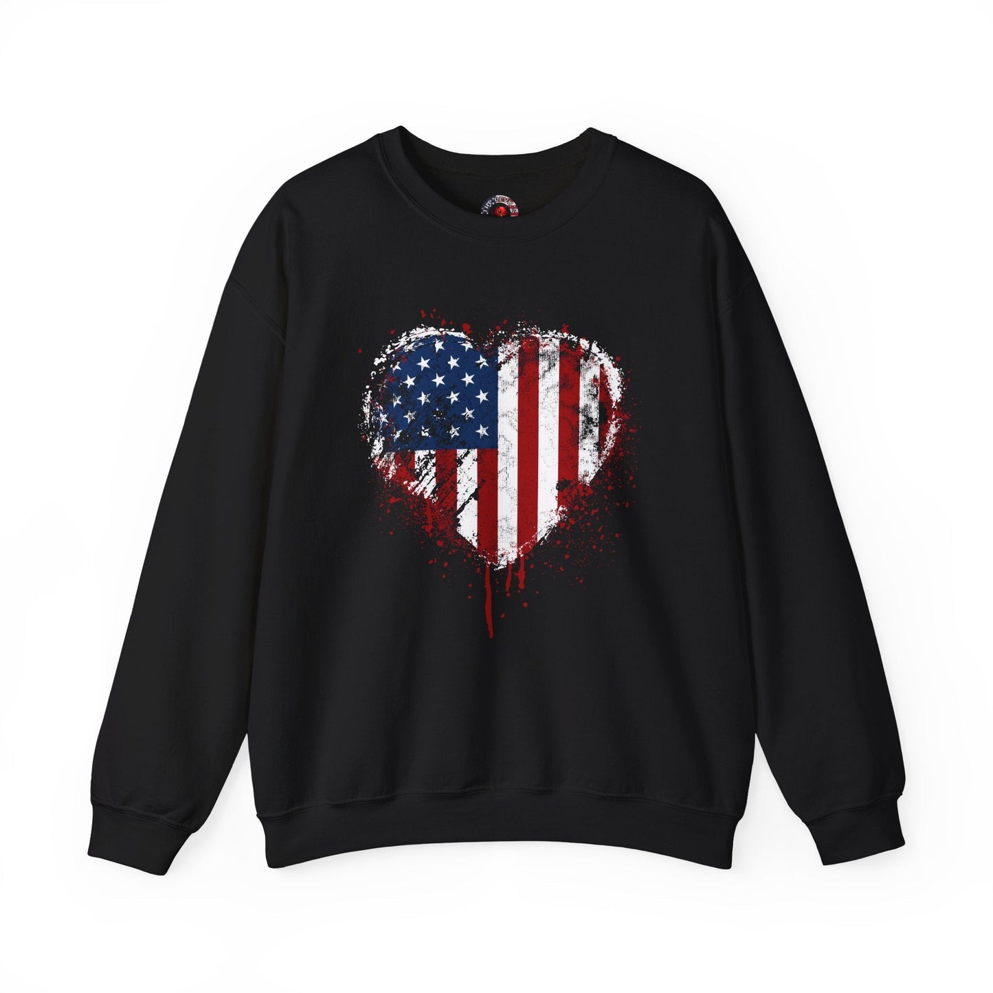 American Heart Crewneck Sweatshirt The Devil's Pickle