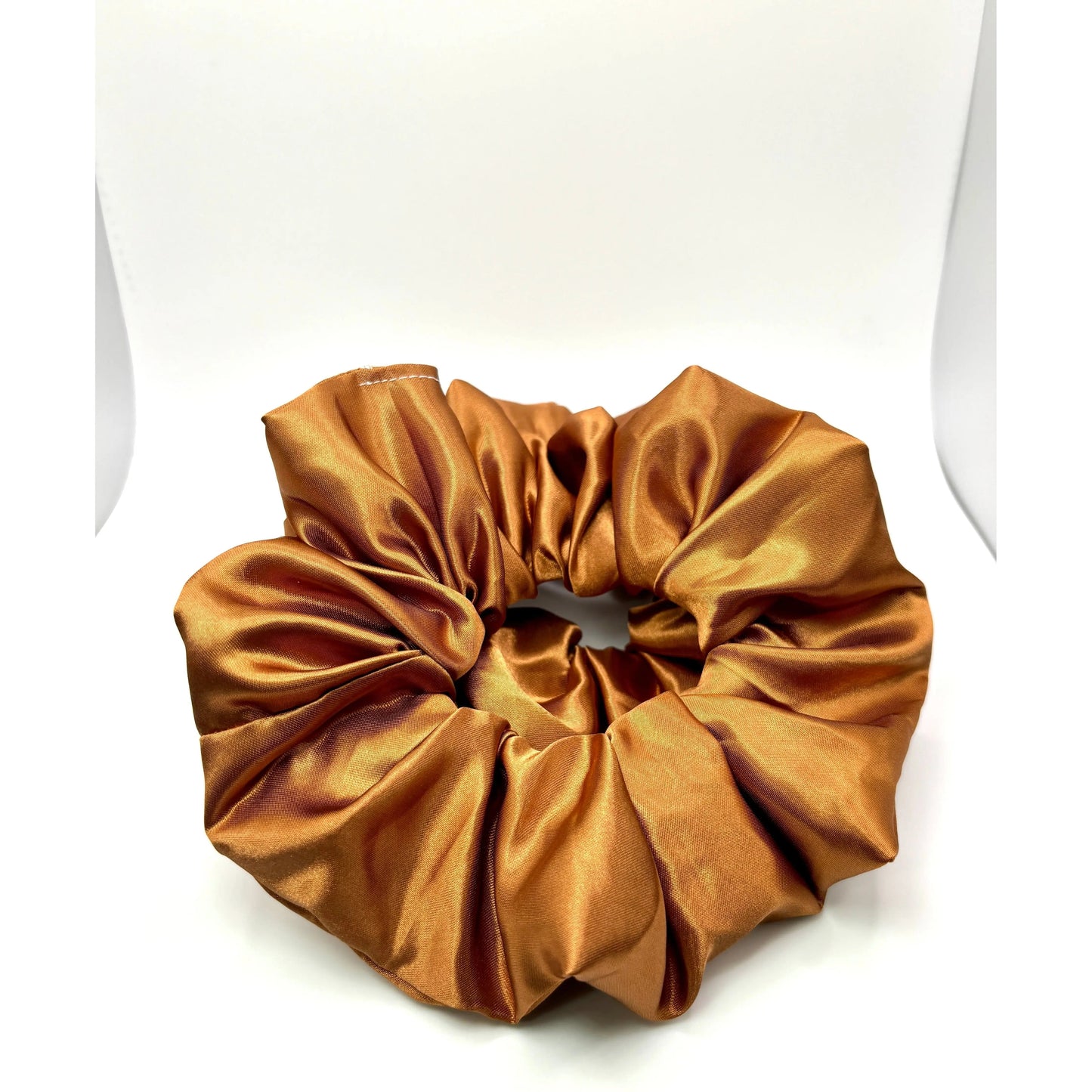 Golden Brown Silk Scrunchie Enchanted Scrunch