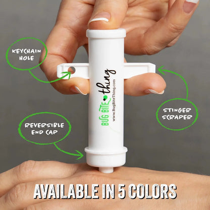 Natural Bug Bite Relief Tool - Chemical-Free Suction Solution for Instant Itch and Swell Relief