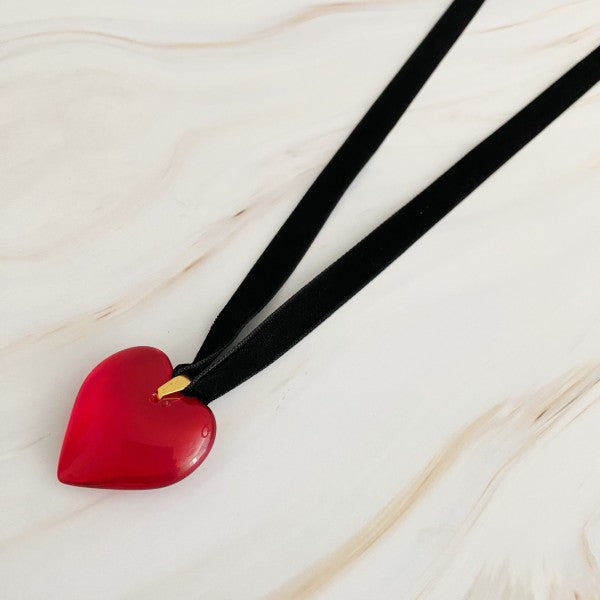Bold In Red Black Sash Necklace Shop Style & More | Fresh Looks, Everyday Deals & Free Shipping