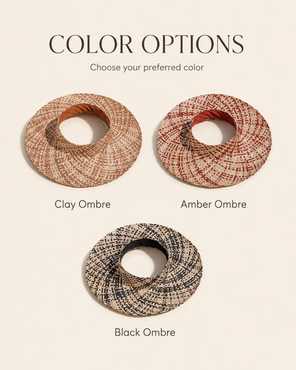 Ombre Holiday Papale Sun Hat Village Thrive