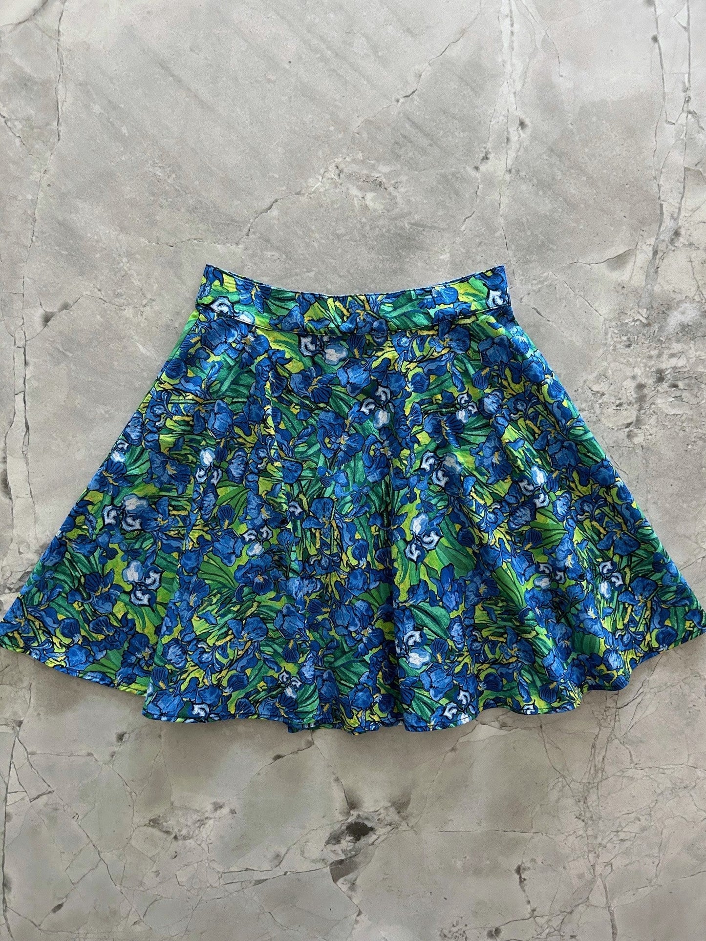Irises Skater Skirt Retrolicious