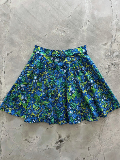 Irises Skater Skirt Retrolicious