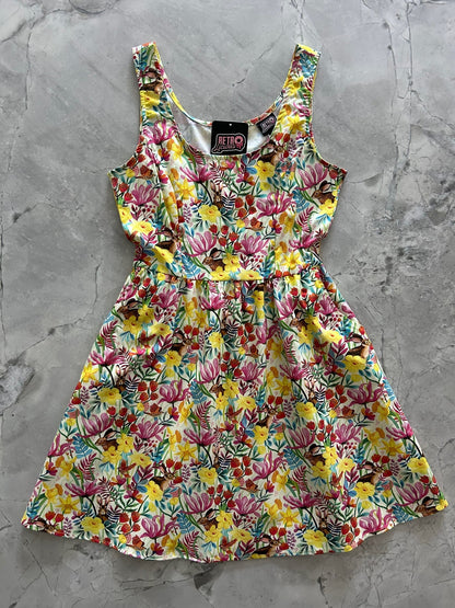 Bunnies Shorter Length Fit & Flare Dress Retrolicious