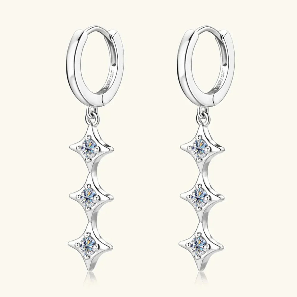 Lumen Arc Earrings Ivory Embers
