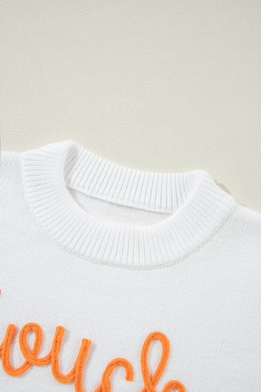 Touchdown Tinsel Puff Sleeve Crewneck Sweater Shop Style & More | Fresh Looks, Everyday Deals & Free Shipping