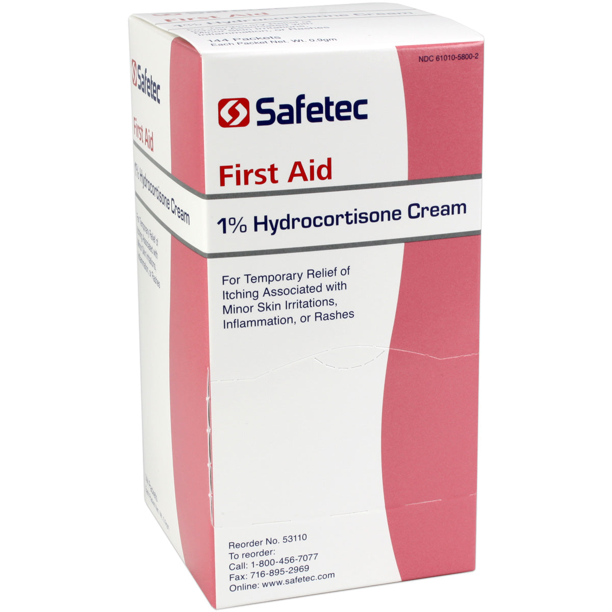 Hydrocortisone 0.9gm. Pouch, 144 per box quakekits.com