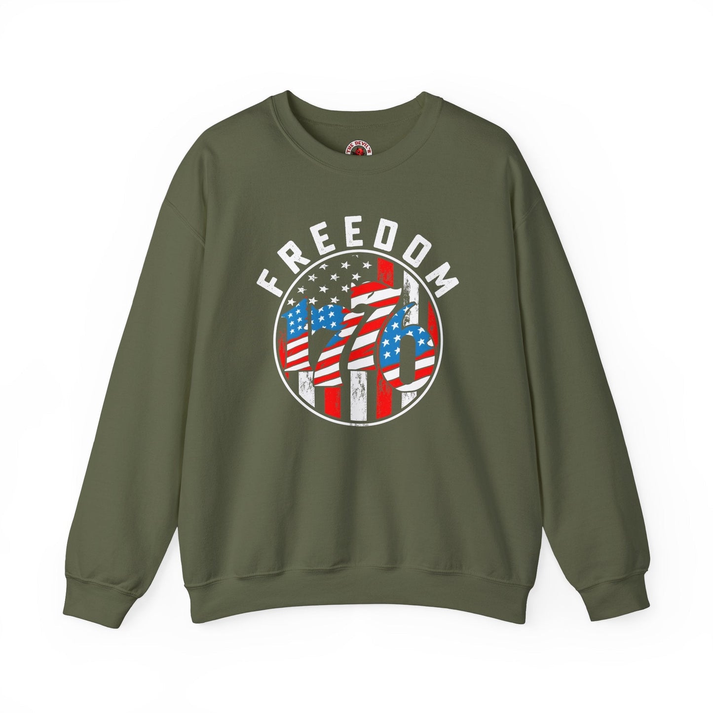 Freedom 1776 Crewneck Sweatshirt The Devil's Pickle