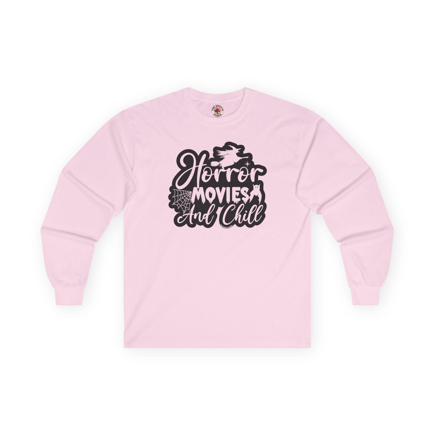 Horror Movies and Chill Long Sleeve Tee The Devil's Pickle