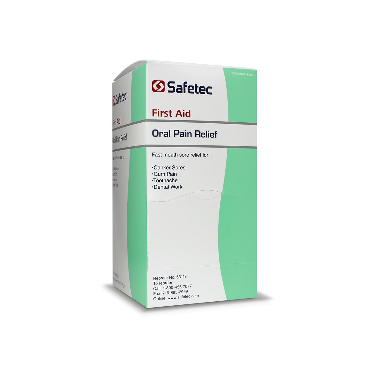 Oral Pain Relief Gel .75 g Packet, 144 Per Box quakekits.com