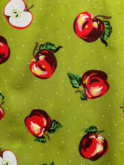 Apples Skater Skirt Retrolicious
