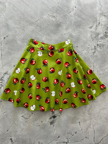 Apples Skater Skirt Retrolicious