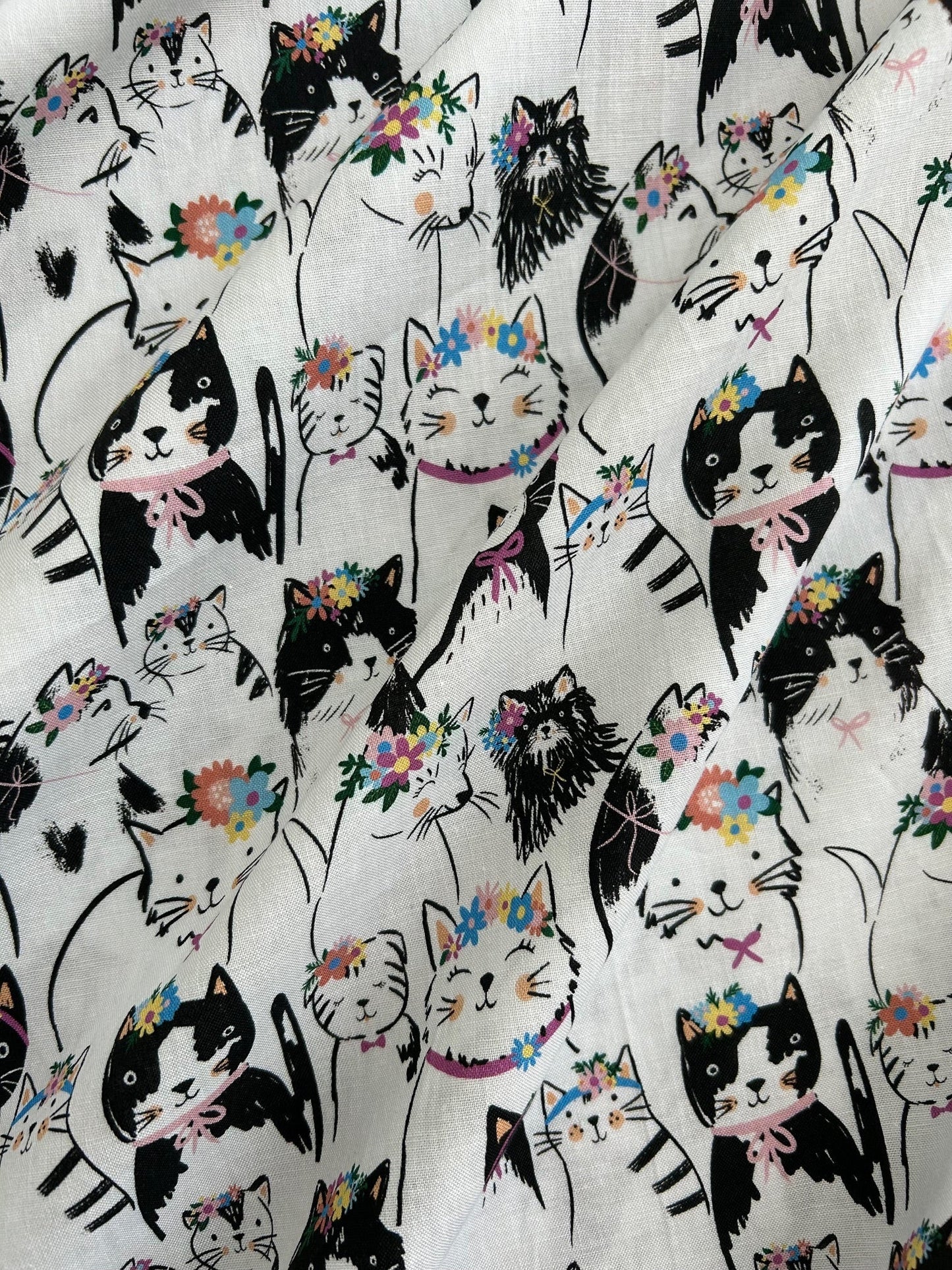Fabulous Felines Vintage Dress Retrolicious