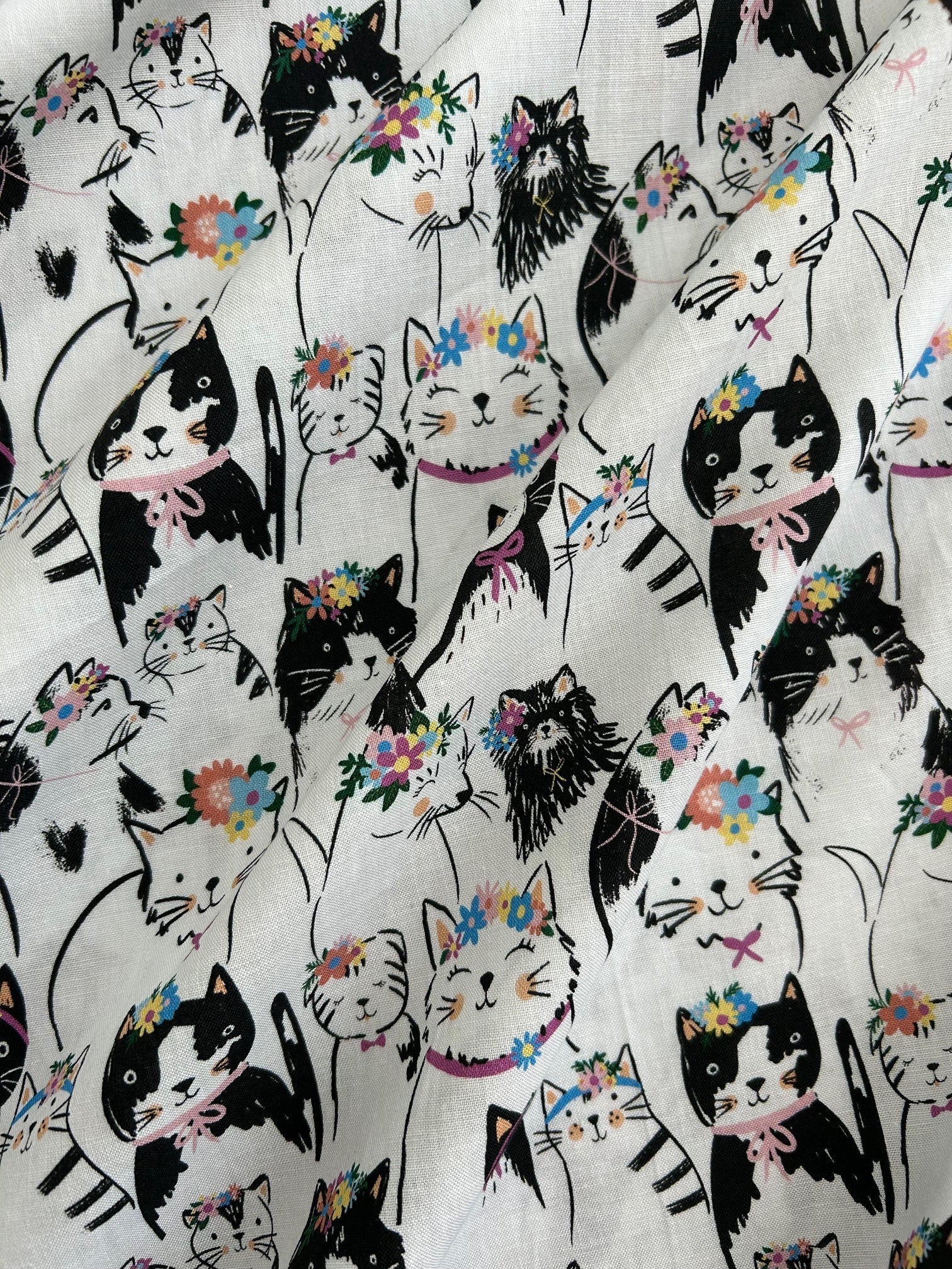 Fabulous Felines Vintage Dress Retrolicious