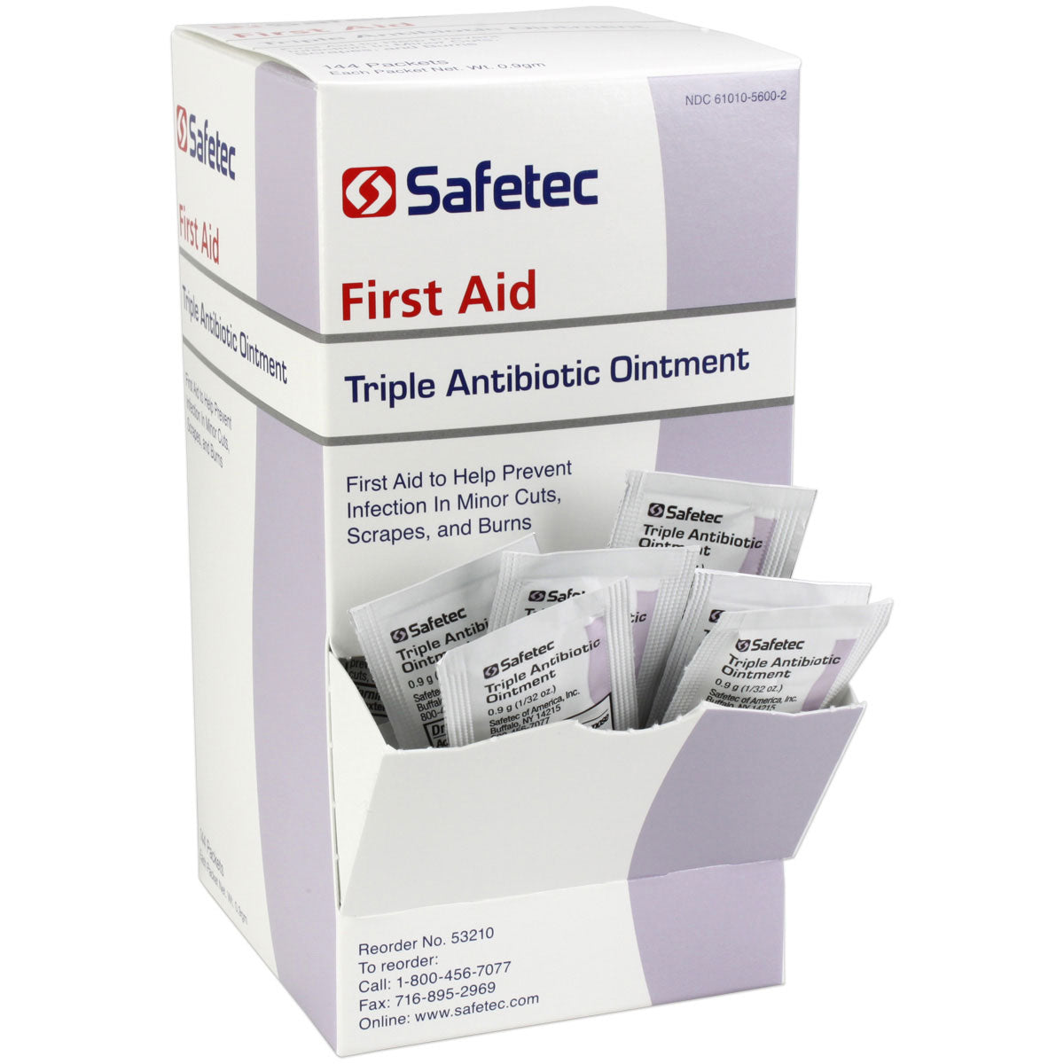 Triple Antibiotic .9gm. Pouch, 144 per box quakekits.com