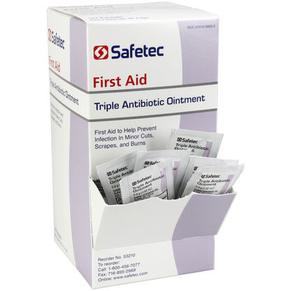 Triple Antibiotic .9gm. Pouch, 144 per box quakekits.com