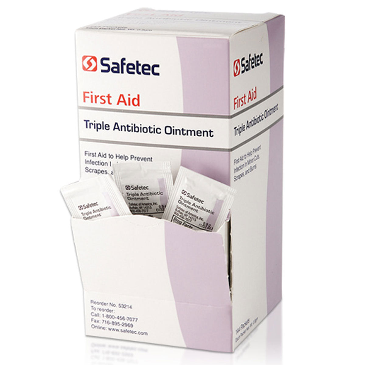 Triple Antibiotic .9gm. Pouch, 144 per box quakekits.com