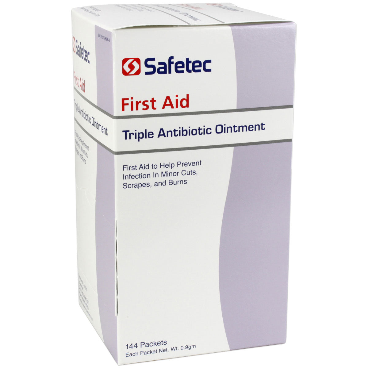 Triple Antibiotic .9gm. Pouch, 144 per box quakekits.com
