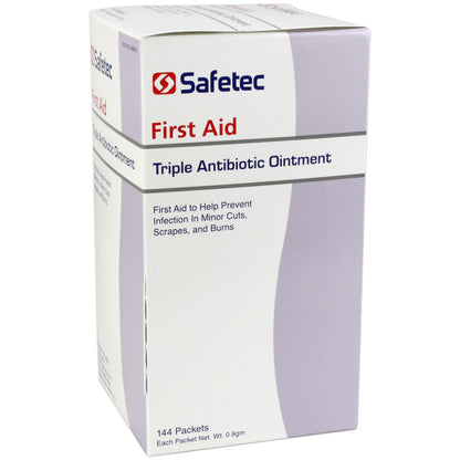 Triple Antibiotic .9gm. Pouch, 144 per box quakekits.com