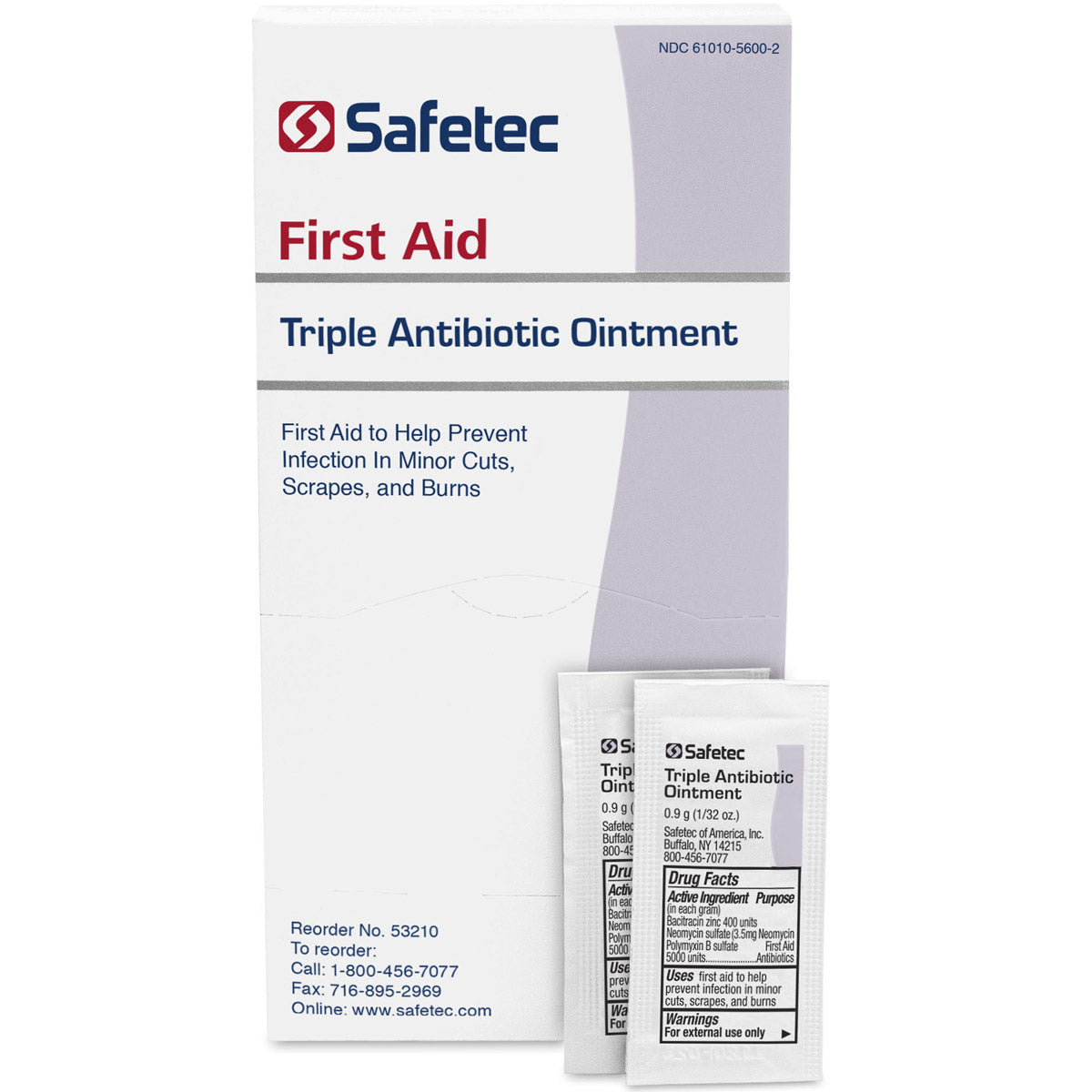 Triple Antibiotic .9gm. Pouch, 144 per box quakekits.com