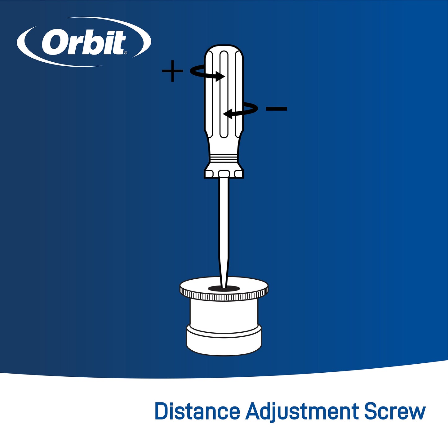 4-ft. Adjustable Pattern Spray Sprinkler Nozzle 53580 Orbit Irrigation