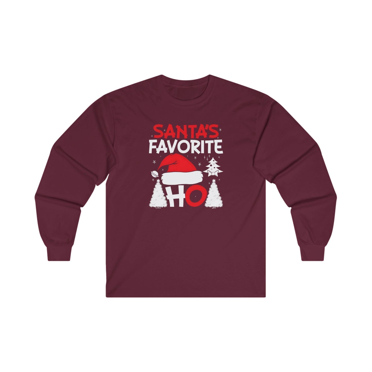 Santa's Favorite Ho Long Sleeve Tee The Devil's Pickle
