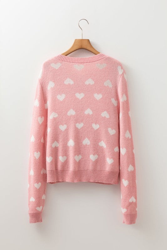 Zara Pattern Front Cardigan Sweater Kacee Lillie Boutique