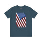 Distressed American Flag T-Shirt The Devil's Pickle
