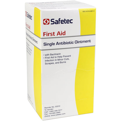 Single Antibiotic (Bacitracin) .9gm. Pouch, 144 per box quakekits.com