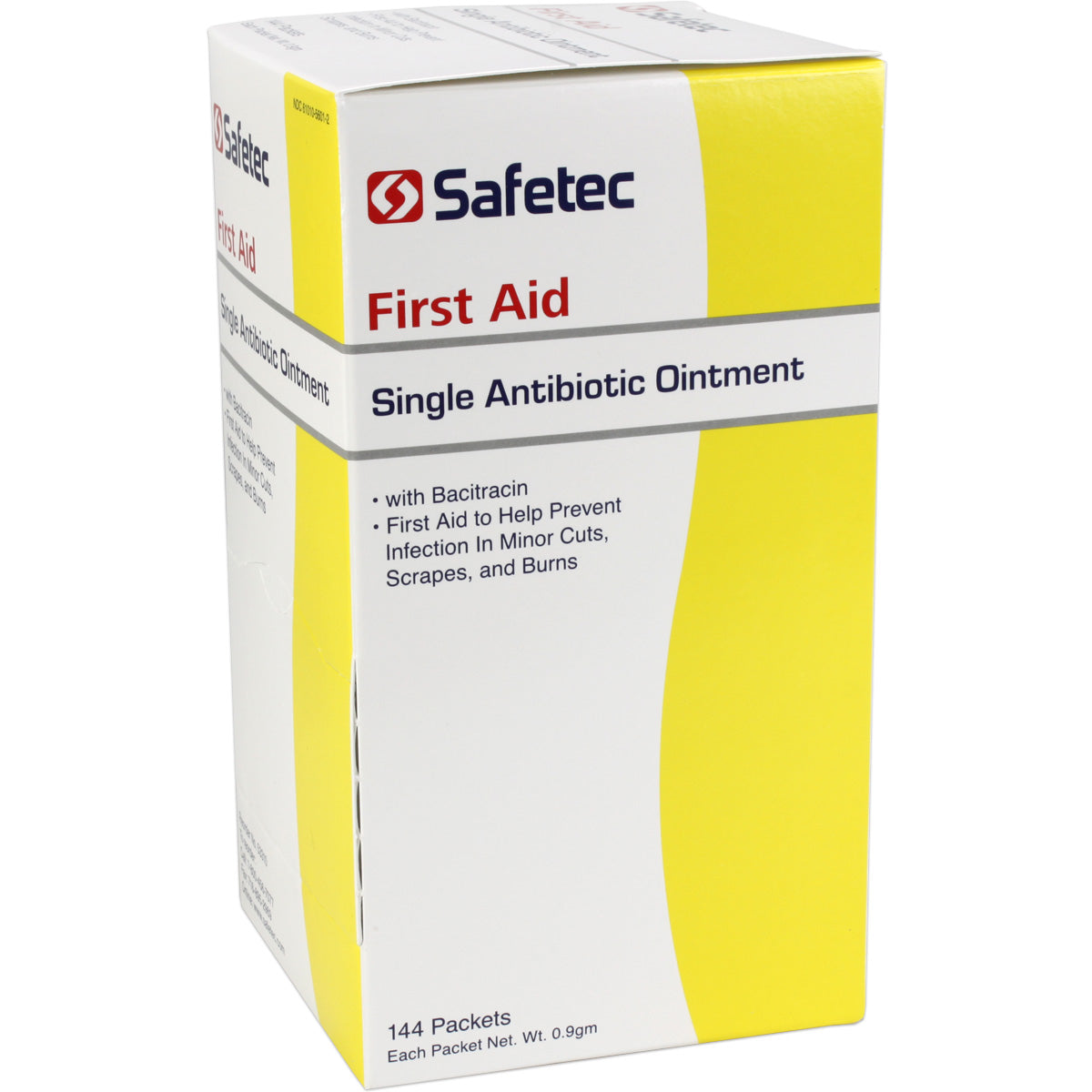 Single Antibiotic (Bacitracin) .9gm. Pouch, 144 per box quakekits.com