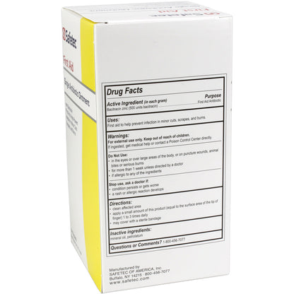 Single Antibiotic (Bacitracin) .9gm. Pouch, 144 per box quakekits.com
