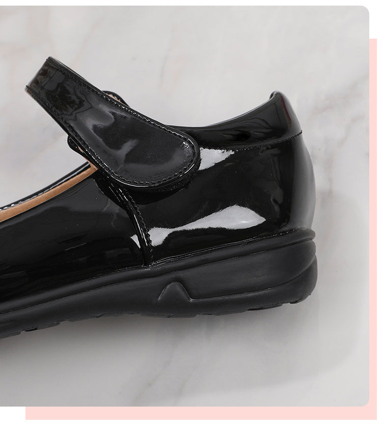 Girls' Black Shoes, Students' White Flat Shoes, Flower Girl Shoes, Middle and Older Kids' Students' Black Performance Shoes, Uniform Shoes NovaCart
