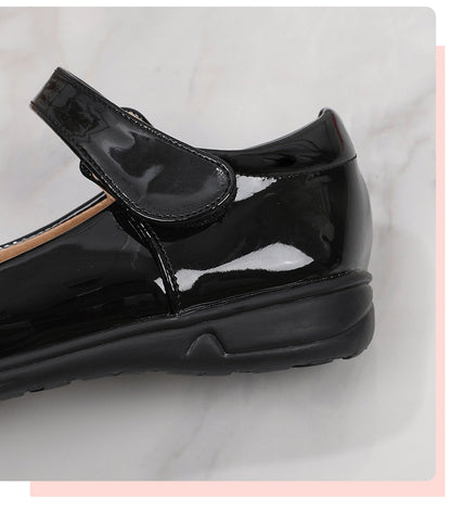 Girls' Black Shoes, Students' White Flat Shoes, Flower Girl Shoes, Middle and Older Kids' Students' Black Performance Shoes, Uniform Shoes NovaCart