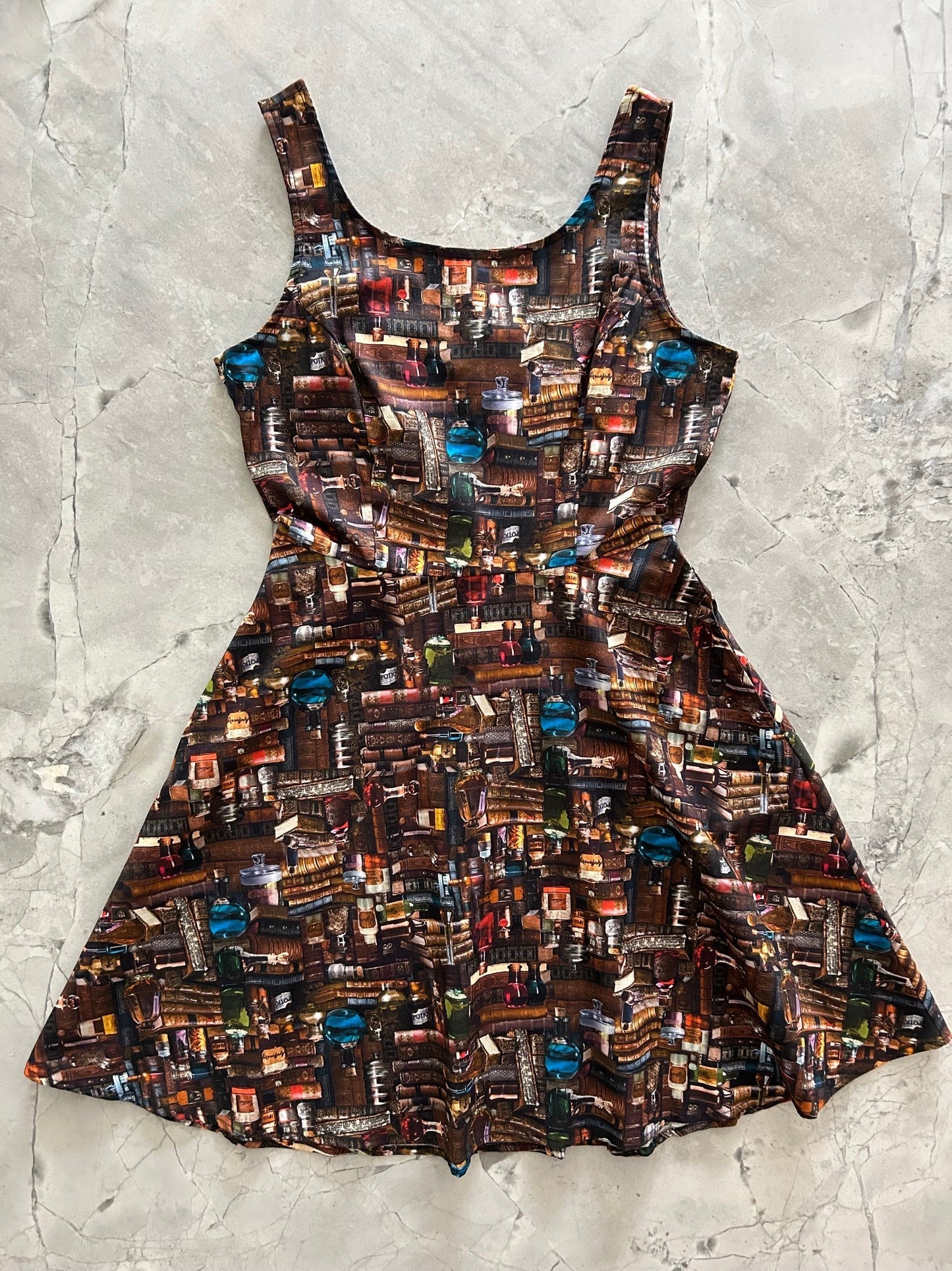 Spellbinding Skater Dress Retrolicious