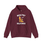 Healthy and Delicious Hooded Sweatshirt The Devil's Pickle