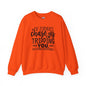 If Zombies Chase Us Crewneck Sweatshirt The Devil's Pickle