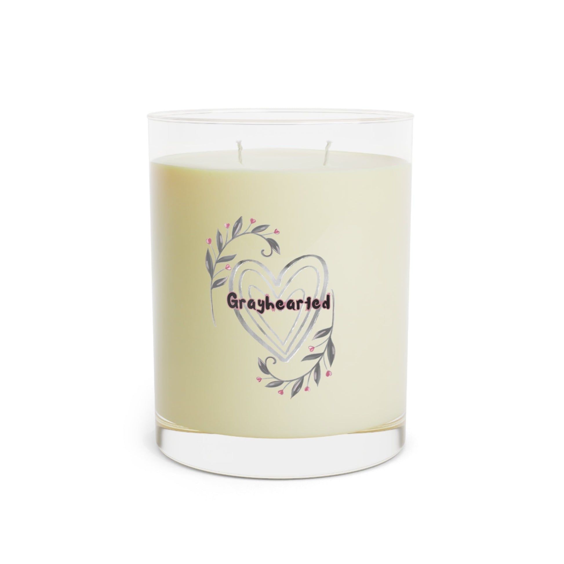 Grayhearted Scented Candle - 11oz Full Glass | Ideal for Relaxation and Gifts Grayceful LLC