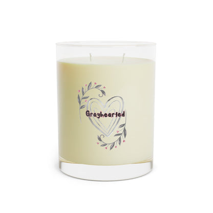 Grayhearted Scented Candle - 11oz Full Glass | Ideal for Relaxation and Gifts Grayceful LLC