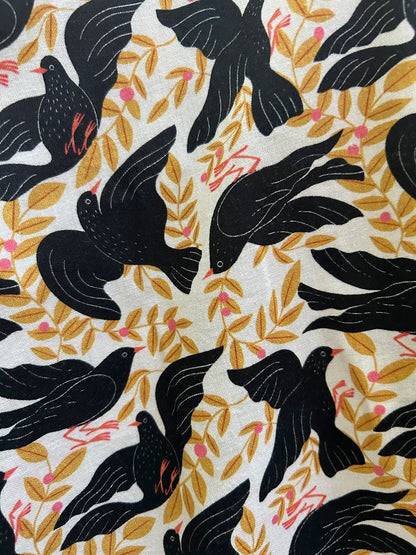Birds Skater Skirt Retrolicious