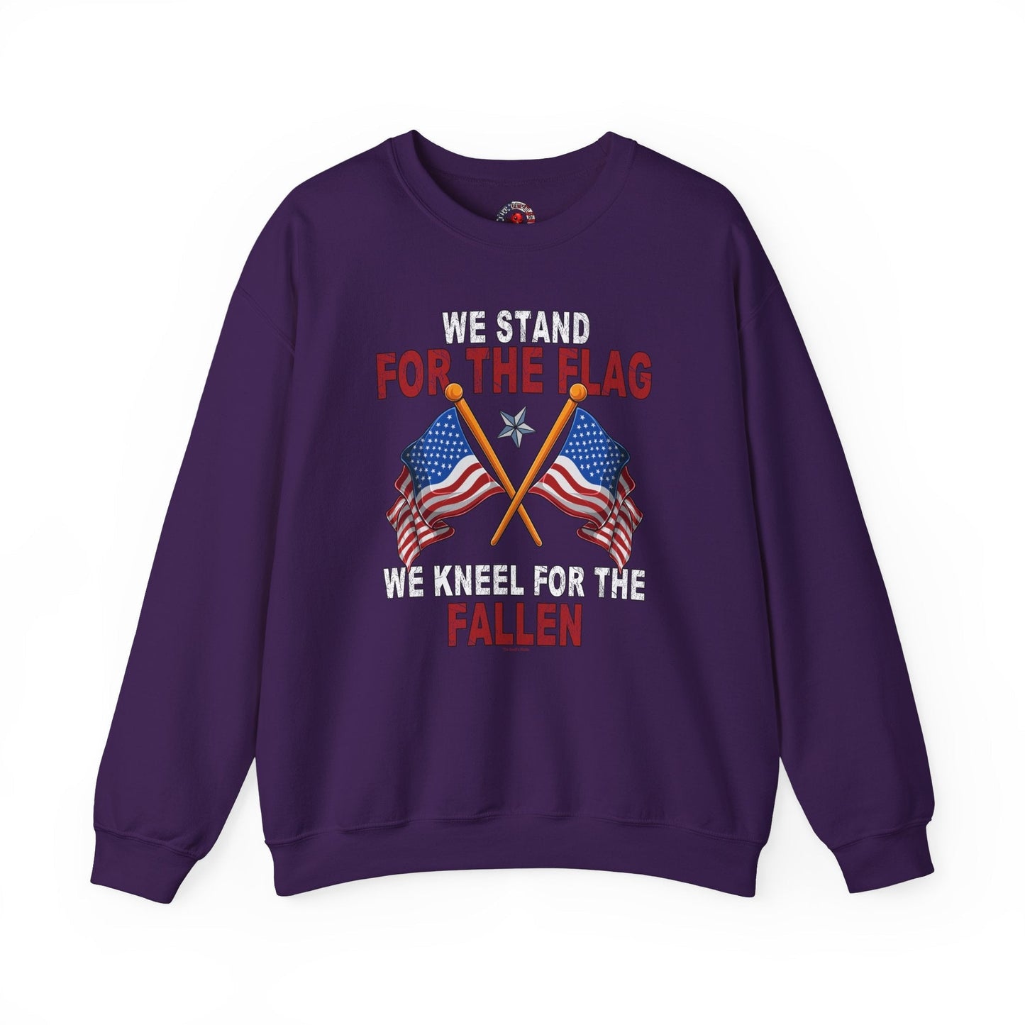 We Stand For The Flag Crewneck Sweatshirt The Devil's Pickle