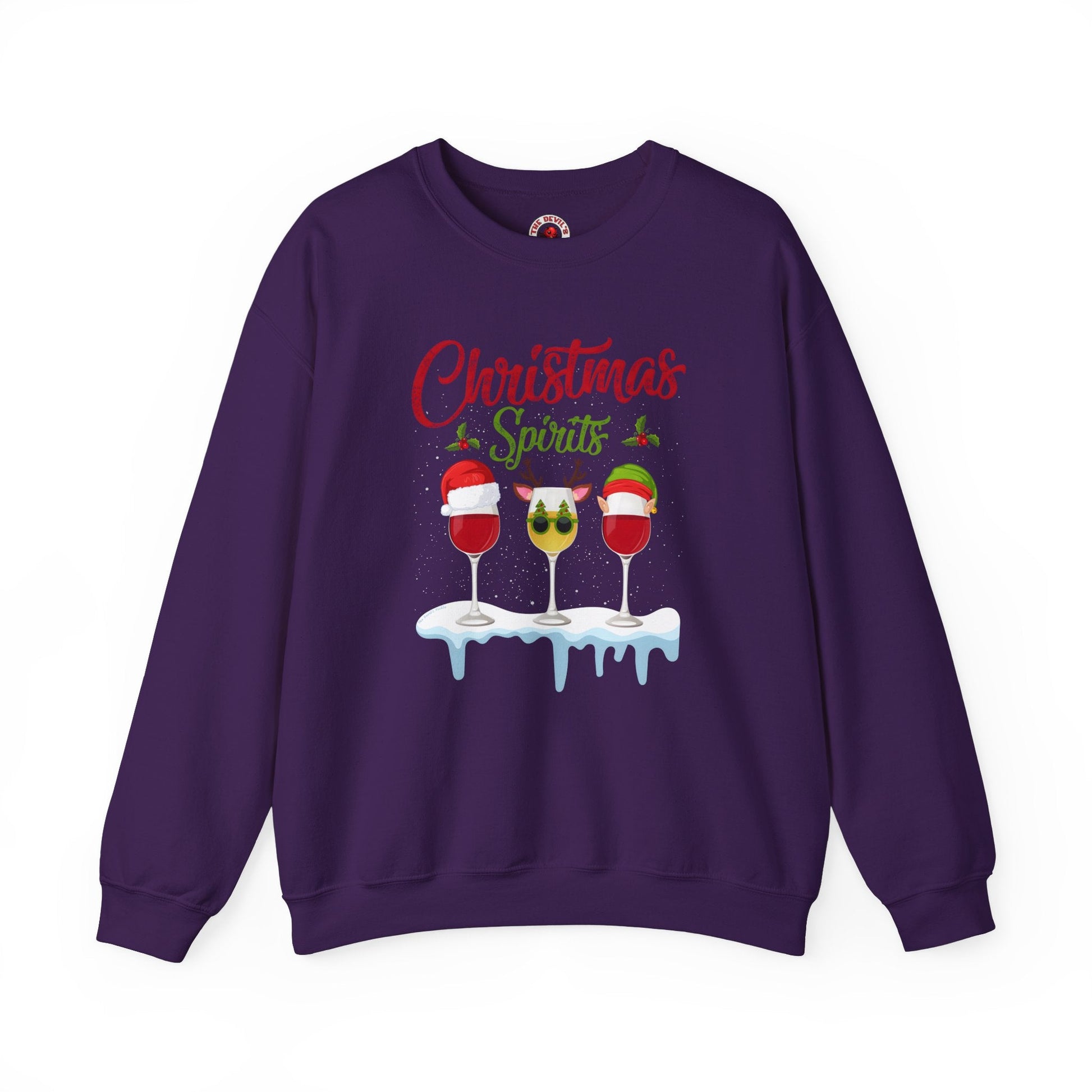 Christmas Spirits Crewneck Sweatshirt The Devil's Pickle