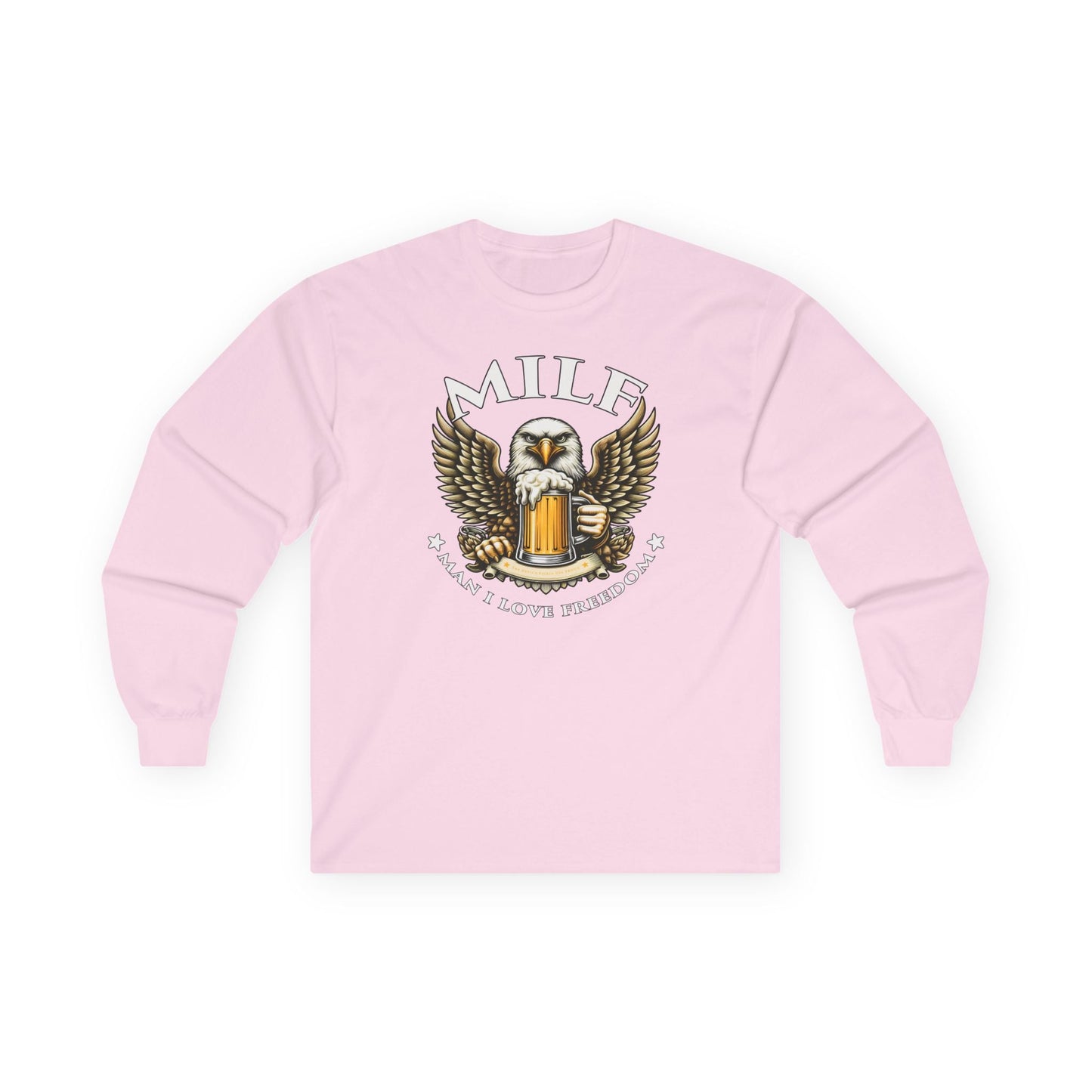 Man I Love Freedom Long Sleeve Tee The Devil's Pickle