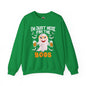 I'm Just Here For The Boos Crewneck Sweatshirt The Devil's Pickle