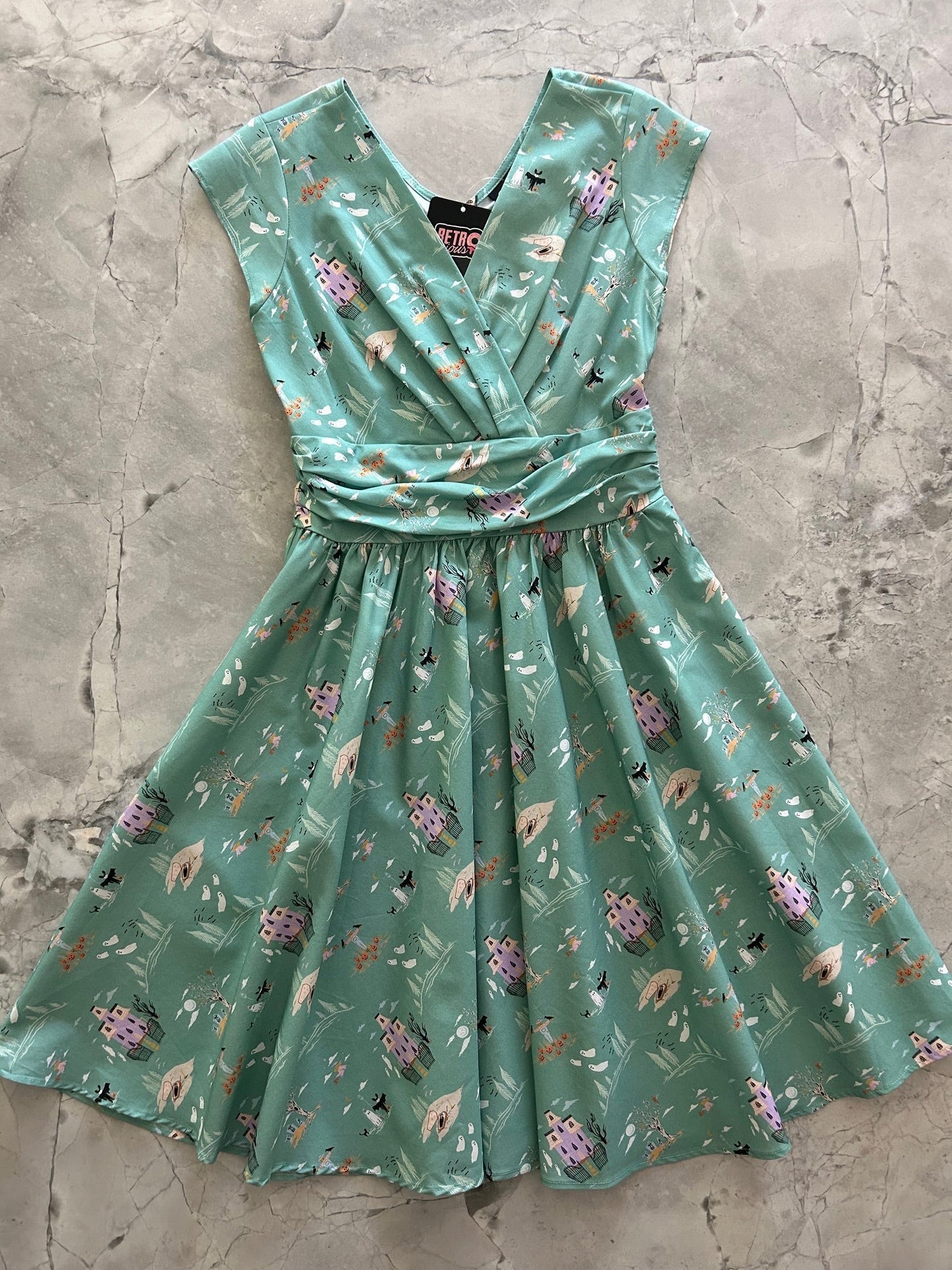 Spooky Fun Greta Dress Retrolicious